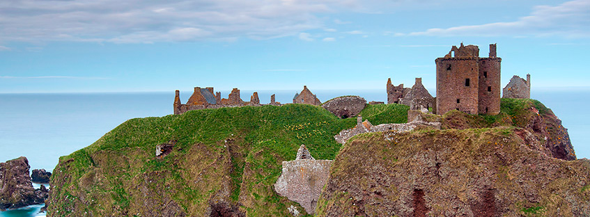 Dunnottar Castle Location