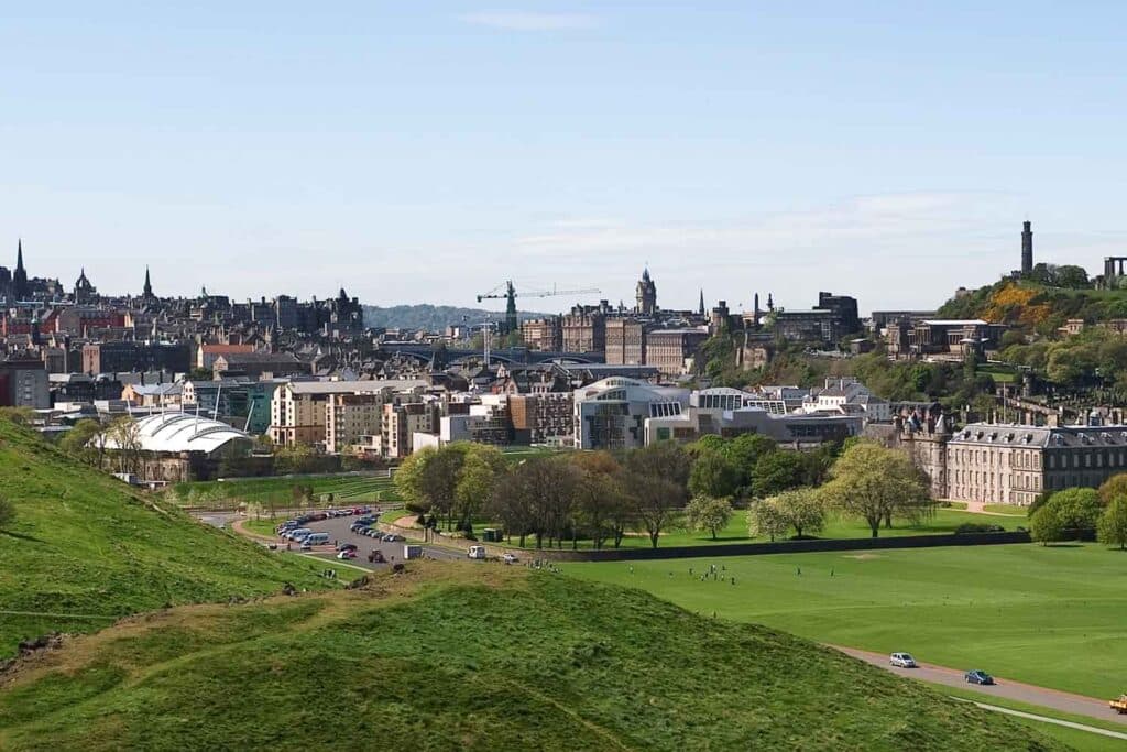 Edinburgh seen from Arthur's Seat