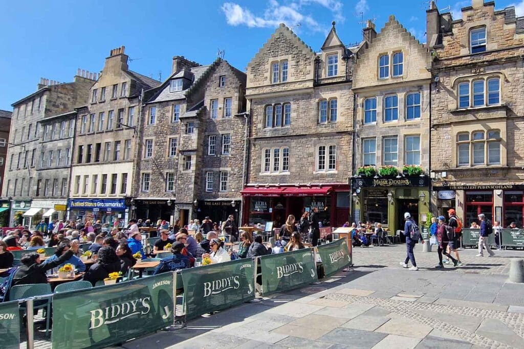Grassmarket in Edinburgh
