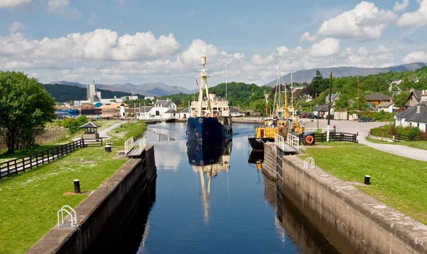Caledonian Canal at Fort Augustus