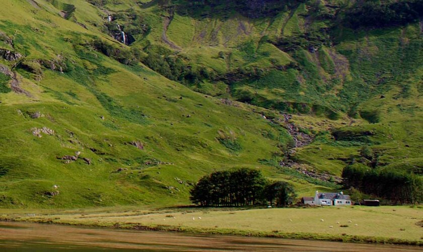 House in the Scottish Highlands