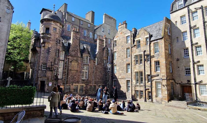 Edinburgh free tour at the Writers' Museum