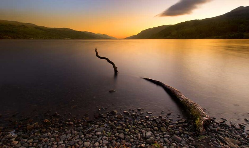 Loch Ness from the south shore