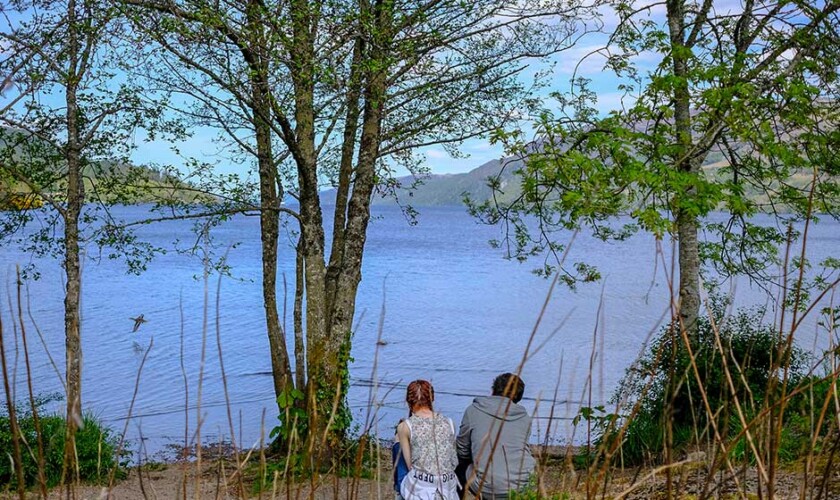 Loch Ness from the south shore