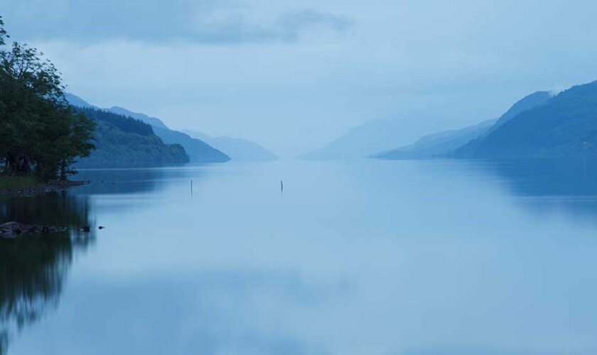 Loch Ness during the tour