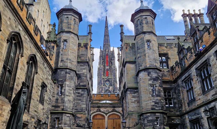 New College Edinburgh free tour visit