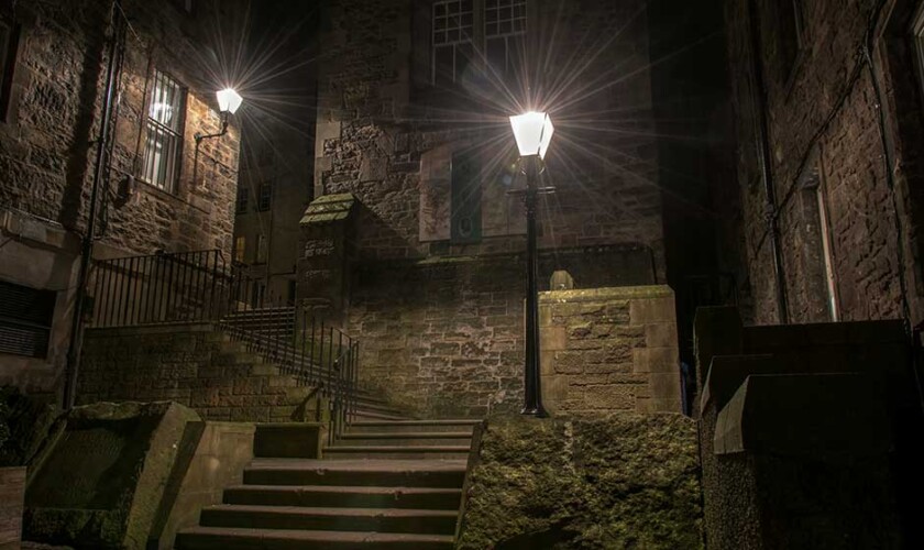 Edinburgh's Old Town on the ghosts free tour