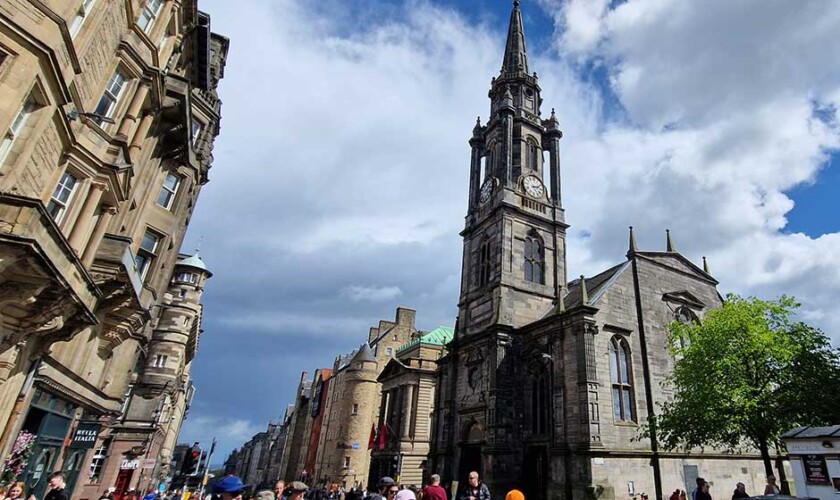 Tron Kirk on Edinburgh's Royal Mile