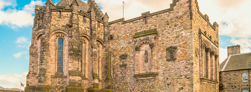 Saint Margaret's Chapel in Edinburgh Castle