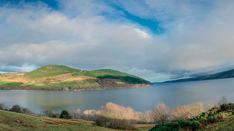 Clouds over Loch Ness