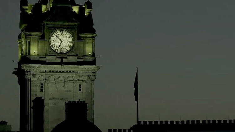 Clock tower - Balmoral hotel