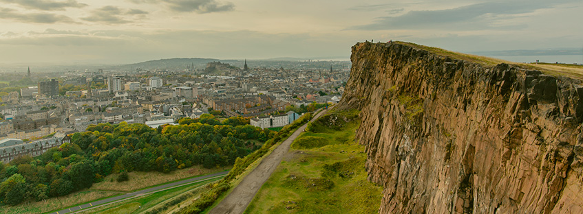 Edinburgh from Arthur Seat