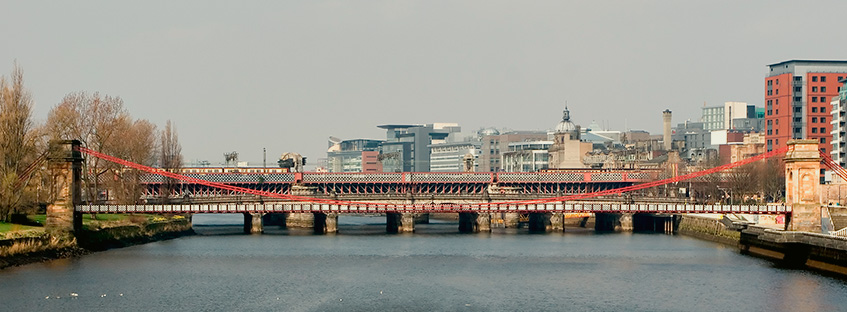 Clyde River in Glasgow